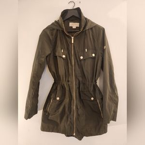 Michael Kors green lightweight jacket